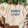 Simply Sage Market Women's Graphic Sweatshirt Cuddle Weather - 3 of 4