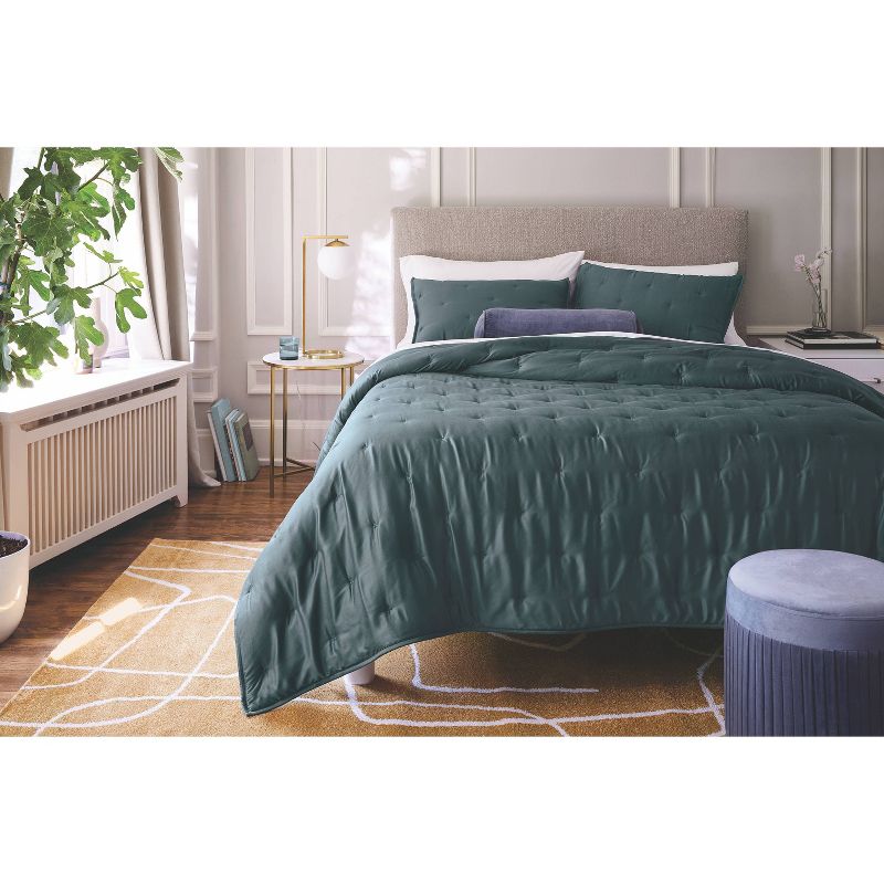 3pc Luxe Lyocell Comforter and Sham Set - Threshold™, 3 of 9