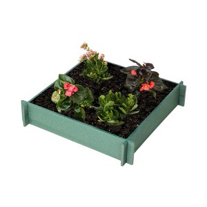 Vioscapes 2"x2" Square Raised Garden Bed Garden Green - 1 of 2