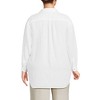 Lands' End Women's Linen Roll Sleeve Relaxed Tunic Top - 2 of 4