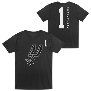 NBA San Antonio Spurs Victor Wembanyama Performance T-Shirt - 1 of 3