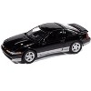 1990 Eagle Talon TSi Black with Sun Roof "Import Legends" Series 1/64 Diecast Model Car by Auto World - 2 of 4