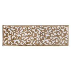 Sussexhome Leaves Collection Non-Slip Carpet Stair Treads, 9" X 28" - 1 of 4