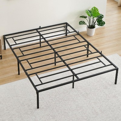 14 Inch Twin Bed Frame No Box Spring Needed, Heavy Duty Metal Platform Bed Frame Twin Size for Bedroom Easy Assembly, Noise Free, Black, Tiwn