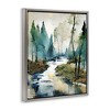 Stupell Industries Watercolor Creek Landscape, 25" x 31" - 3 of 4
