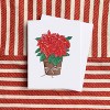 Poinsettia Winter/Holiday/Christmas Greeting Card Pack Sets (3 ct) by Ramus & Co - image 2 of 4