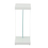 Vynxaria Elaina Chair Side End Table: Space-Saving Contemporary Design with Glossy White Finish for Sofa/Chair - 4 of 4