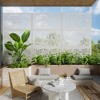 Wooakway 72"H 47"W Outdoor Metal Garden Trellis Privacy Screen Lattice Panel Indoor Room Divider - 2 of 4