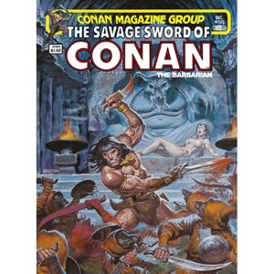 The Savage Sword of Conan: The Original Comics Omnibus Vol.7 - (Savage Sword of Conan Omnibus) by  Michael Fleisher (Hardcover) - 1 of 1