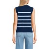 Lands' End Women's Drifter Cotton Easy Crew Neck Vest Sweater - 2 of 4