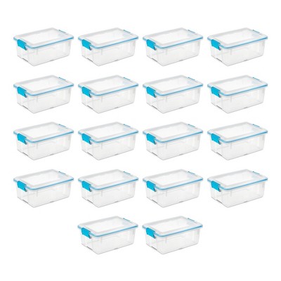 Sterilite Multipurpose Clear Plastic Storage Container Box