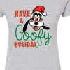 Women's - Disney - Have A Goofy Holiday Fitted Graphic T-Shirt - 2 of 3