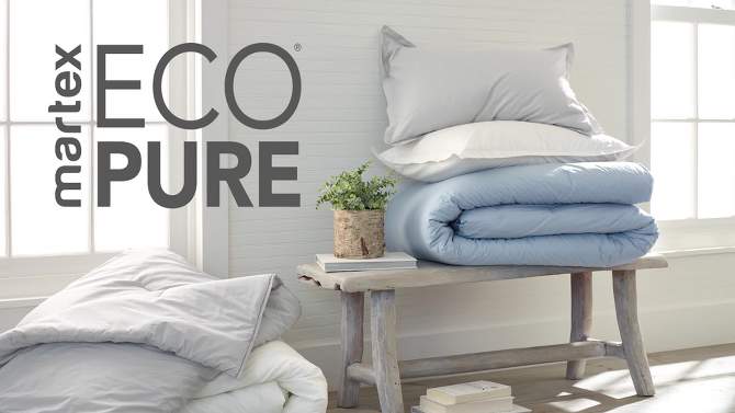 EcoPure Comfort Wash Comforter Set, 2 of 7, play video