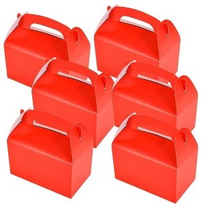ArtCreativity Red Treat Boxes for Candy, Cookies and Party Favors (Pack of 12) - 1 of 4