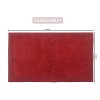 Home Weavers Luxury Collection 100% Cotton Tufted Bathroom Rug, Non-Slip Latex Bath Rug - 3 of 4