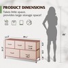 Fabric Dresser for Bedroom, Wide 5-Drawer Chest of Drawers with Storage Organizer Unit - 4 of 4