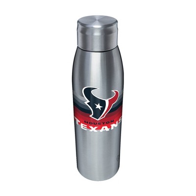 NFL Houston Texans 17oz Retro Stripe Stainless Water Bottle