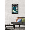Trends International NFL Jacksonville Jaguars - Travis Etienne Jr. 22 Framed Wall Poster Prints - 2 of 4