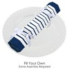 Big Dot of Happiness Navy Stripes - No Snap Simple Party Table Favors - DIY Cracker Boxes - Set of 12 - 2 of 4