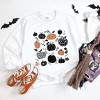 Simply Sage Market Women's Graphic Sweatshirt Halloween Pumpkins - 3 of 4