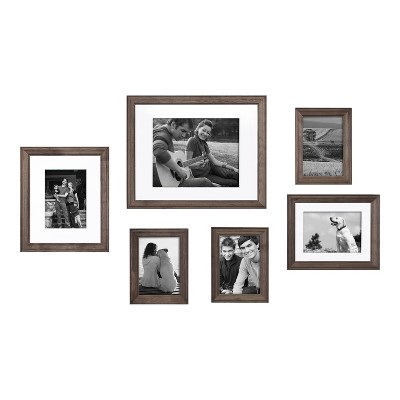 6pc Bordeaux Frame Box Set - Kate & Laurel All Things Decor
