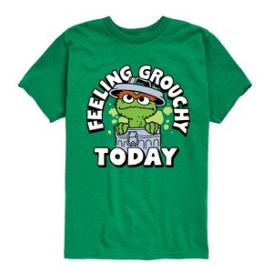Boys' - Sesame Street - Feeling Grouchy Short Sleeve Graphic T-Shirt - 1 of 4