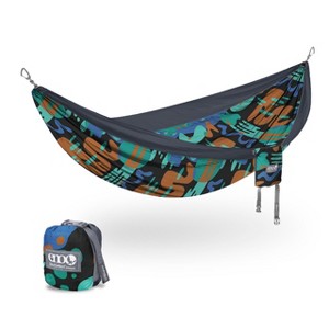 ENO, Eagles Nest Outfitters DoubleNest Print Lightweight Camping Hammock, 1 to 2 Person - 1 of 4