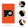 Evergreen NHL Philadelphia Flyers Applique House Flag 28 x 44 Inches Outdoor Decor for Homes and Gardens - 4 of 4