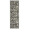 Vintage Floral Area Rug Washable Rug - 2 of 4