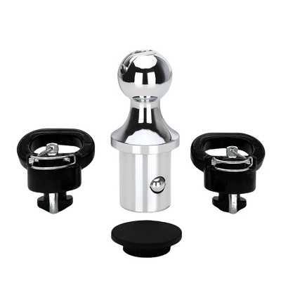 60618 Puck System Gooseneck Hitch Ball Kit Compatible With Dodge Ram 2500 3500 2013-2024, 2-5/16 Inch Gooseneck Ball Replace GNXA2062
