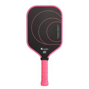AIREO Titan Hawk Gen-3 L16 Silver Pickleball Paddle - Real Titanium + T700 Carbon Fiber, Ultra Spin Surface, USAPA Approved for Advanced & Pro Players - 1 of 4
