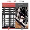 Whisen 48" Metal Dog Crate with 4 Lockable Wheels - 3 of 4