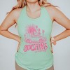 Simply Sage Market Women's Sunshine On My Mind Car Racerback Graphic Tank - 2 of 3