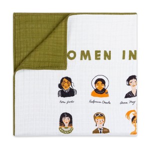 Babyletto Women In History Muslin Quilt - White - 1 of 4