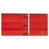 Avery Heavy-Duty View Binder w/Locking 1-Touch EZD Rings 1 1/2" Cap Red 79171 - 4 of 4