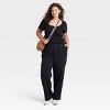 Women's Leisure Studio Mid-Rise Knit Straight Leg Sweatpants - Universal Thread™ - 3 of 3