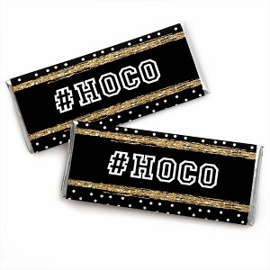 Big Dot of Happiness Hoco Dance - Candy Bar Wrapper Homecoming Favors - Set of 24 - 1 of 4