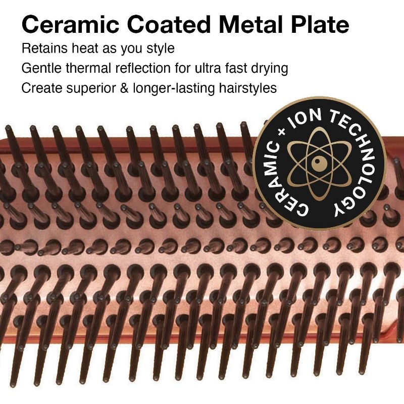 Olivia Garden HeatPro Ceramic Ion Thermal Styler 7 Row - All, 2 of 5