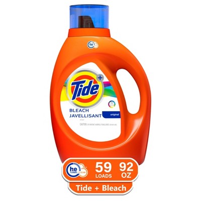 laundry detergent with bleach