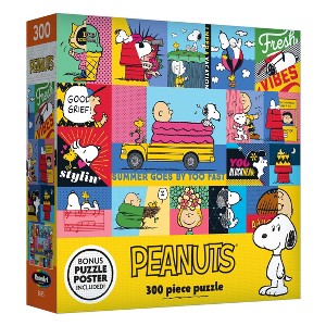 RoseArt Peanuts Vibes  Jigsaw Puzzle - 300pc - 1 of 4