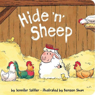 Hide 'n' Sheep - by  Jennifer Sattler (Board Book)