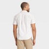 Men's Short Sleeve Poplin Shirt - Goodfellow & Co™ Aqua Blue - 2 of 3