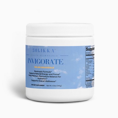 Solikka Invigorate Nootropic Hydr-8 (Melon Creamsicle)
