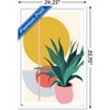 Trends International Abstract Potted Plant Framed Wall Poster Prints - 3 of 4