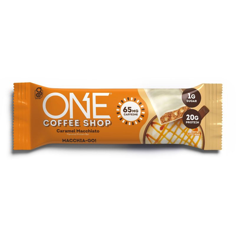 ONE Bar Coffee Shop Protein Bars - Caramel Macchiato - 4pk, 3 of 5