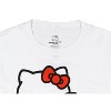 Hello Kitty Junior's Women's Cropped Junior's Adult Short Sleeve T-Shirt - 3 of 4