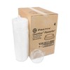 Pactiv Evergreen ClearView Dome-Style Lid with Tabs, Fluted, 8.88 x 8.88 x 0.75, Clear, Plastic, 504/Carton - 4 of 4