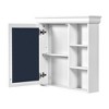 NicBex Wall Mounted Bathroom Storage Cabinet,30'' x28'' Medicine Cabinet with Mirror and 3 Shelves for Bathroom - 4 of 4