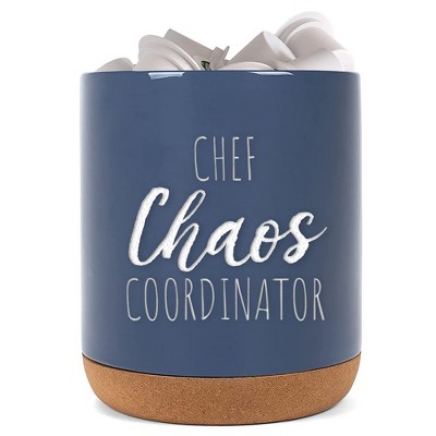 Elanze Designs Chaos Coordinator Navy Blue X-Large Cork Bottom Kitchen K-Cup Coffee Pod Holder
