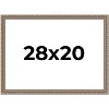 PosterPalooza | Deco Silver Picture Frame - UV Acrylic, Backing Board, Hanging Hardware Included - 2 of 4